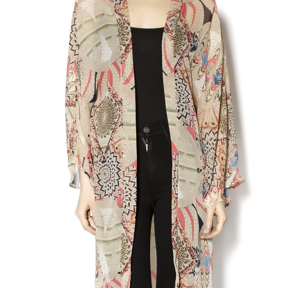 Honey Punch - Feather Kimono